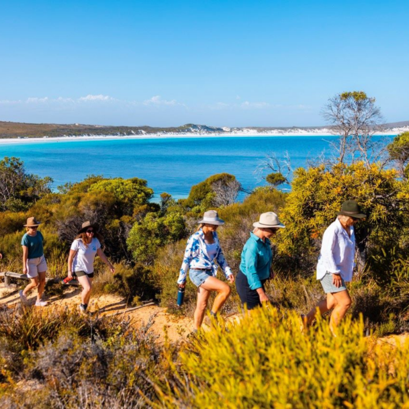 People hiking Wildlife in South Australia