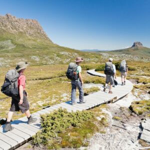 Cradle Mountain walking adventures australia