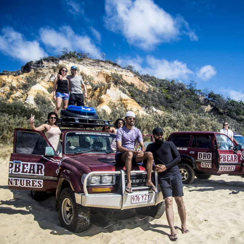 Fraser Island self drive 4WD 3 day fraser island tag along tour