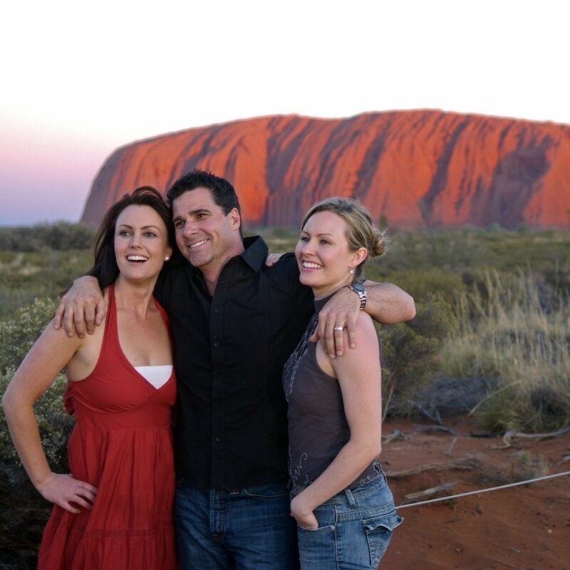 Selfie in Uluru on our Northern Territory tours.