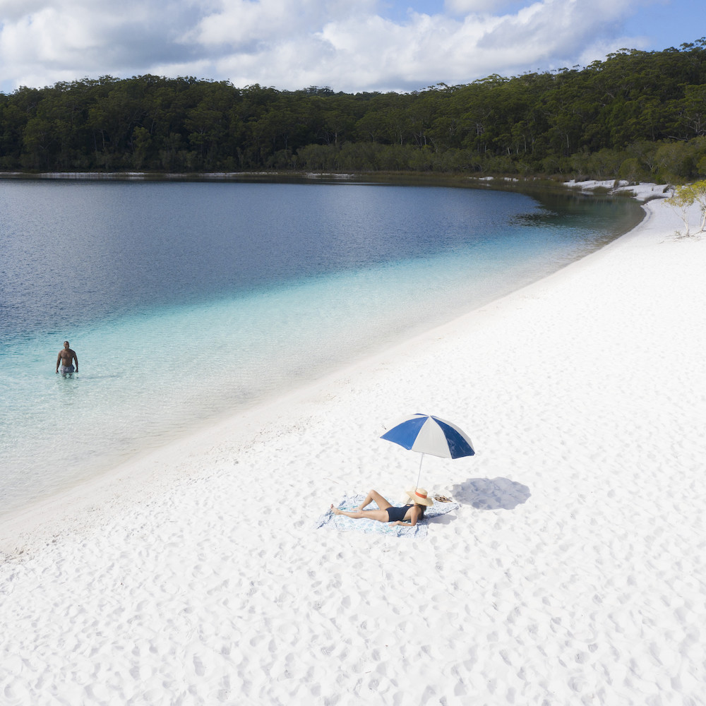 tours to fraser island from rainbow beach