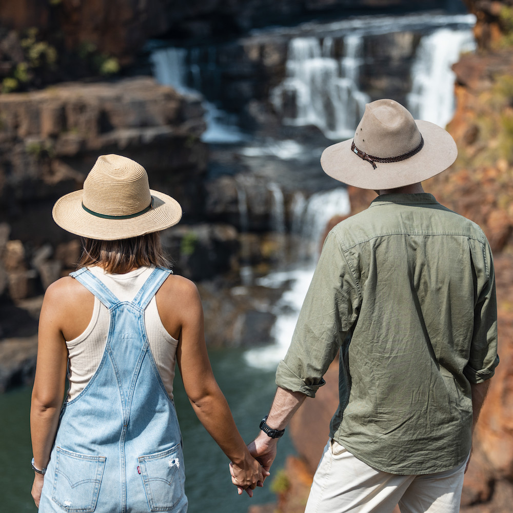 Real Aussie Adventures, Small Group Adventure Tours Australia. Couple on 6 day Kimberley tour. Kimberley tours from Broome. Small group Kimberley tours.