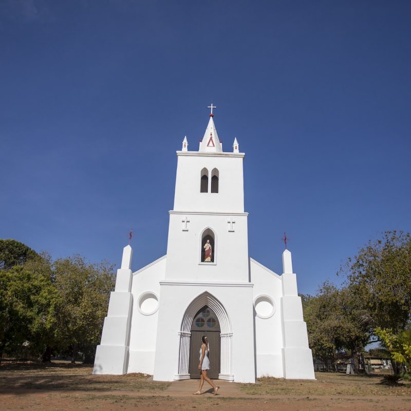 Real Aussie Adventures, Small Group Adventure Tours Australia. BEAGLE BAY CHURCH on our Kimberley tours. small group Kimberley tours from Broome.
