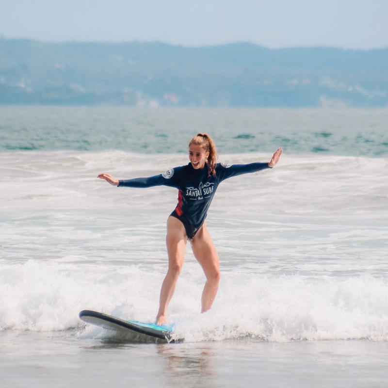 Learn to Surf in Bali on tour