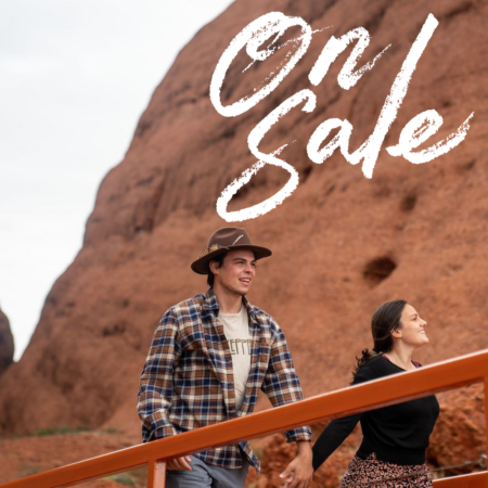 Northern Territory Tours – 5% Off + $100 Voucher!

Unlock adventure in Australia's stunning Northern Territory. Book now and get 5% off all tours, plus a $100 voucher per person to use on extra experiences with Real Aussie Adventures!

Offer valid from 1st Oct 2024 to 31st Jan 2025.