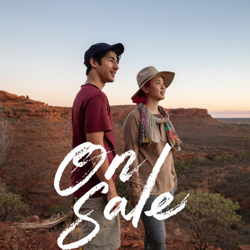 Northern Territory Tours – 5% Off + $100 Voucher! Unlock adventure in Australia's stunning Northern Territory. Book now and get 5% off all tours, plus a $100 voucher per person to use on extra experiences with Real Aussie Adventures! Offer valid from 1st Oct 2024 to 31st Jan 2025.